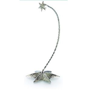 Waterford silver star ornament stand